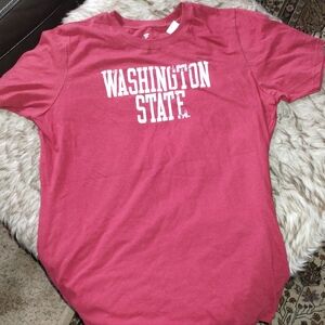 Fanatics WSU Tshirt Red 2XL 100% Cotton Short Sleeve Washington State University
